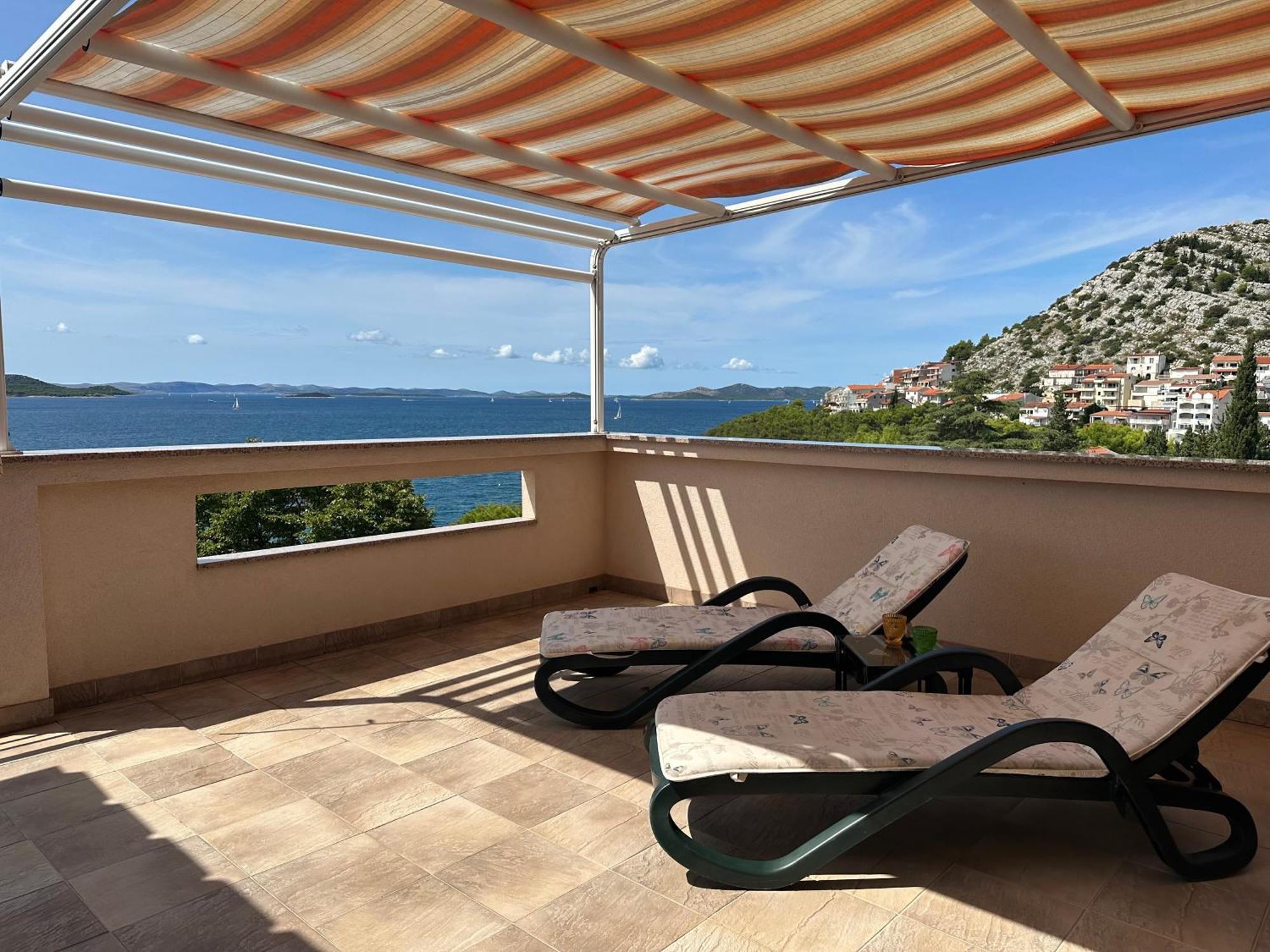 Apartment Mona 1, Fantastischer Meerblick ドラゲ エクステリア 写真